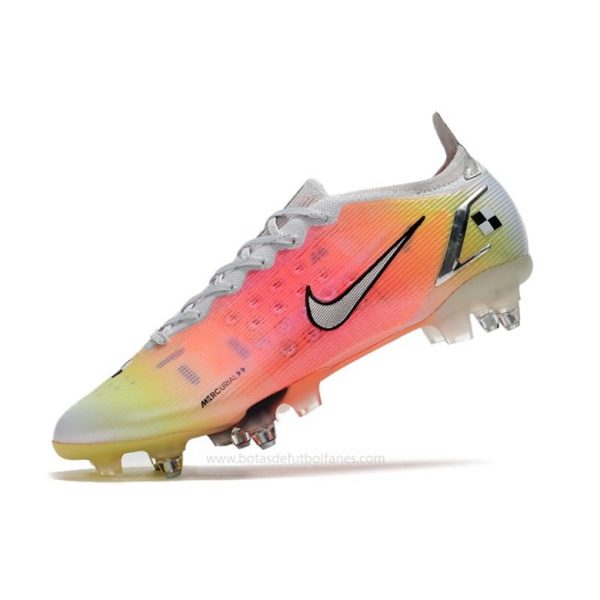 Nike Mercurial Vapor Elite SG Pro Blanco Rojo Plata